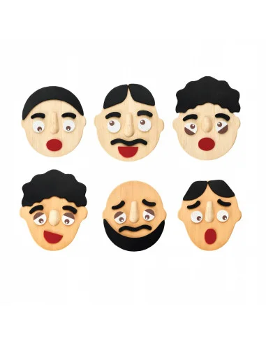 PlanToys Sestav si obličej - mini sada