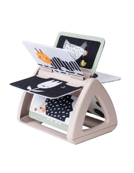 Taf Toys Otočná knížka příroda, černo-bílá