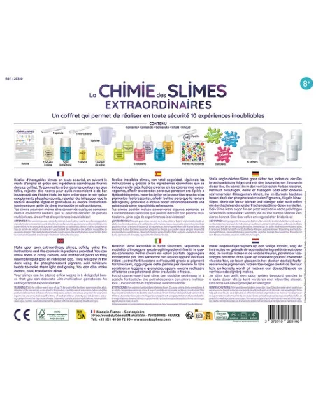 Sentosphere Výroba slizu s efekty