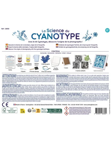 Sentosphere Kyanotypie - vyvolávání obrázků