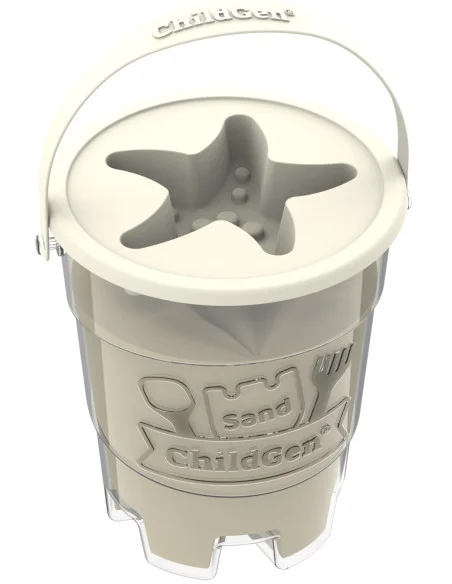 ChildGen Kinetický písek s formičkou, přírodní