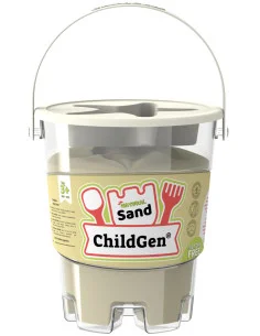 ChildGen Kinetický písek s formičkou, přírodní