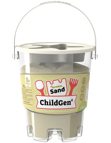 ChildGen Kinetický písek s formičkou, přírodní