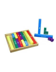 Moyo Montessori Barevné počítací špalíčky