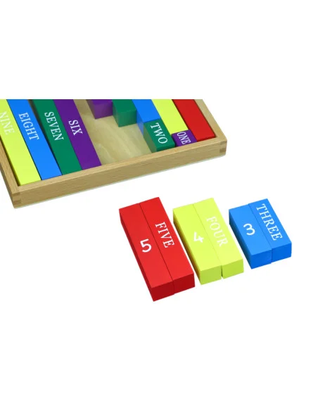 Moyo Montessori Barevné počítací špalíčky