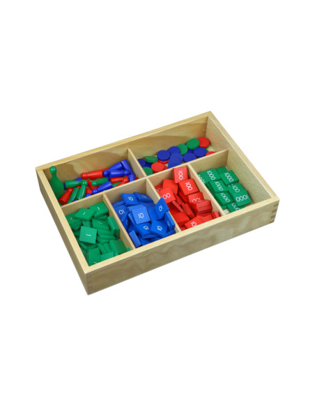 Montessori Znamkova hra
