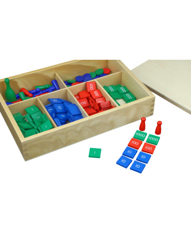 Montessori Znamkova hra