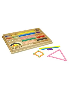 Montessori Geometricky skladaci material
