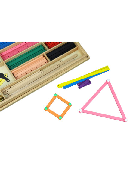 Montessori Geometricky skladaci material