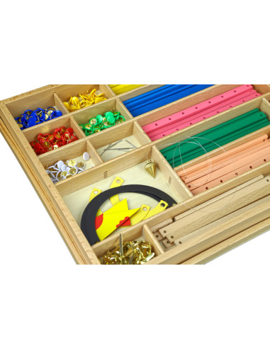 Montessori Geometricky skladaci material