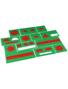 Moyo Montessori Množstevní kovové útvary