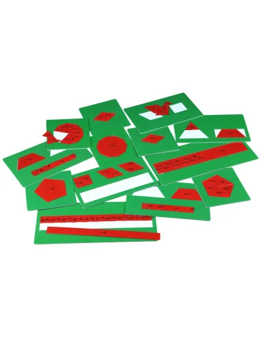 Moyo Montessori Množstevní kovové útvary