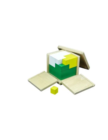 Montessori Krychle pro vypocet druhe mocniny