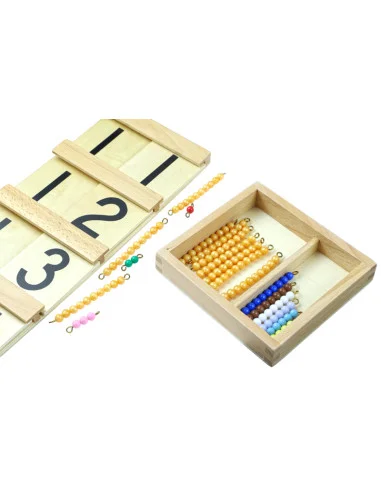 Montessori Perlove retezy pro Seguinovu tabulku (11-19)