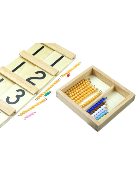 Montessori Perlove retezy pro Seguinovu tabulku (11-19)