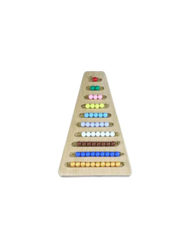Montessori Stojanek pro koralkove schody