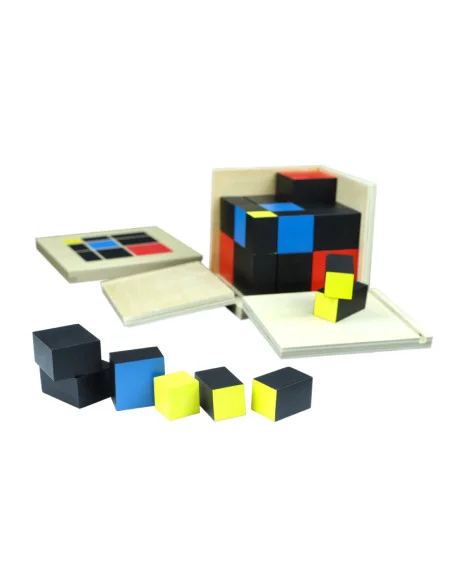 Montessori Trinomicka krychle