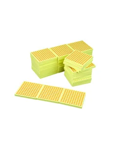 Montessori 45 kusu drevenych stovkovych ctvercu