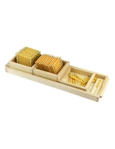 Montessori Devitkova hra s podnosem