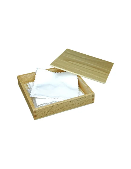 Montessori Krabička s látkami