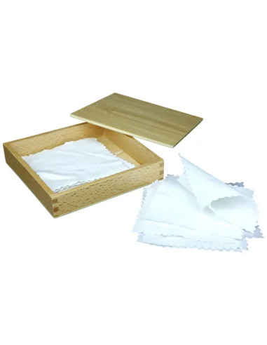 Montessori Krabička s látkami