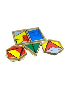 Montessori Konstrukční trojúhelníky