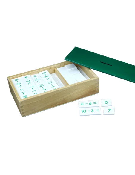 Montessori Odcitaci krabicka - priklady a vysledky