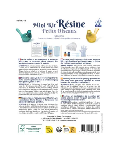 Sentosphere Mini sada pryskyřice - ptáčci