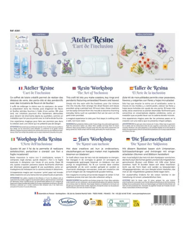 Sentosphere Výroba z pryskyřice - Květiny