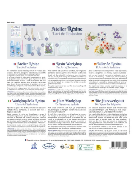 Sentosphere Výroba z pryskyřice - Květiny