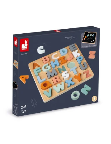 Janod Vkládací puzzle Abeceda