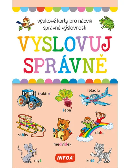 INFOA Výukové karty - Vyslovuj správně