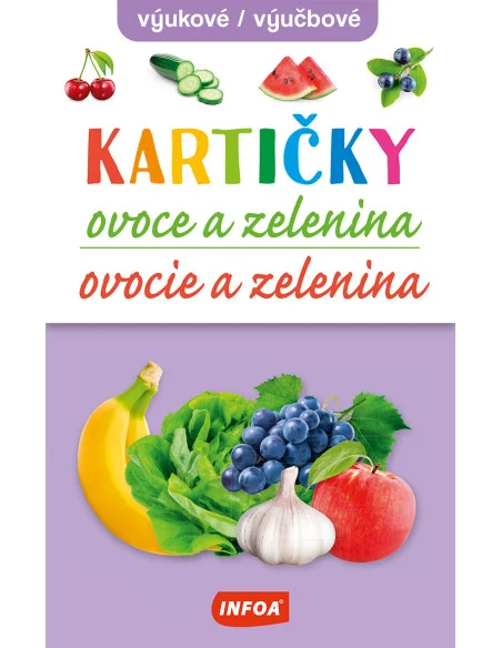 INFOA Výukové karty - Ovoce a zelenina