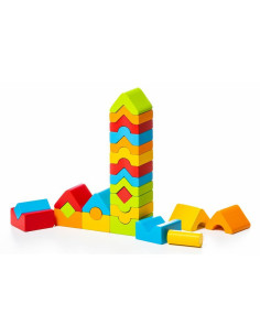 CUBIKA Dřevěná skládačka, věže