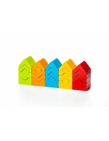 CUBIKA Dřevěná skládačka, věže