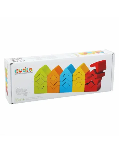 CUBIKA Dřevěná skládačka, věže