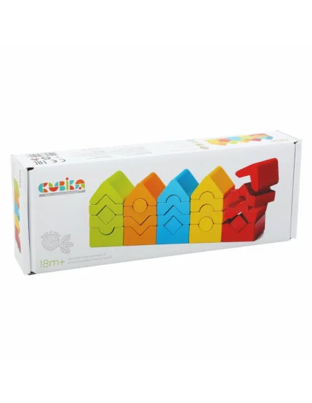 CUBIKA Dřevěná skládačka, věže