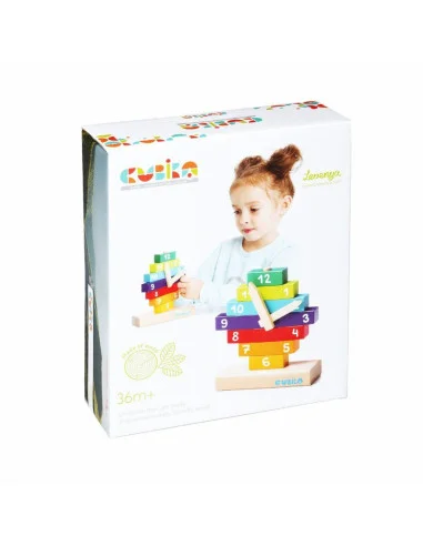CUBIKA Hodiny s magnetickými ručičkami, skládačka
