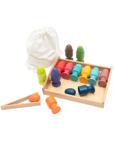 Baby Mix Dřevěná vkládací vajíčka