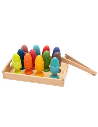 Baby Mix Dřevěná vkládací vajíčka