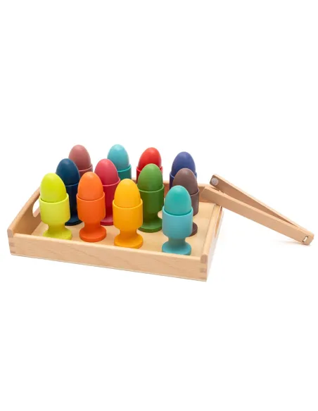 Baby Mix Dřevěná vkládací vajíčka
