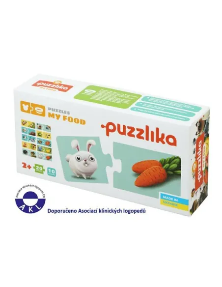 Puzzlika Puzzle - Kdo co jí?