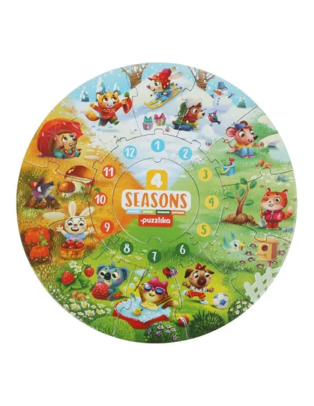 Puzzlika Puzzle - Čtyři roční období
