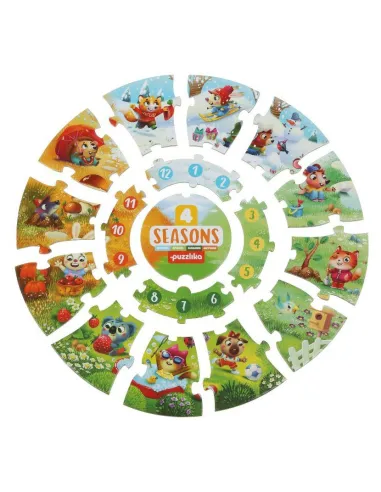 Puzzlika Puzzle - Čtyři roční období