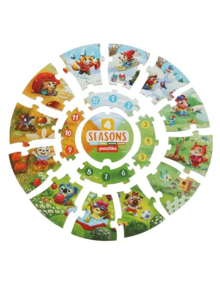 Puzzlika Puzzle - Čtyři roční období
