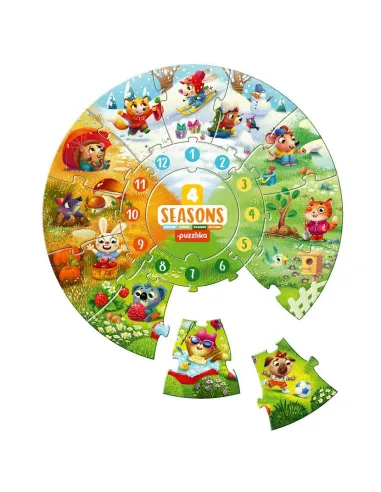 Puzzlika Puzzle - Čtyři roční období