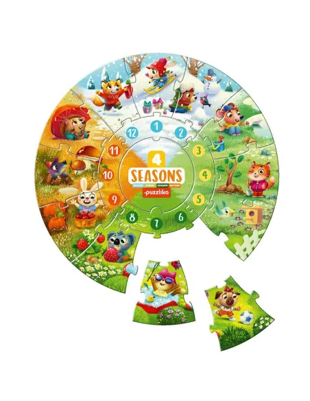 Puzzlika Puzzle - Čtyři roční období