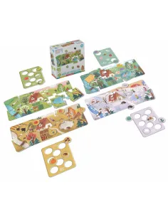 KukiKuk Véééliké Puzzle loto Roční období