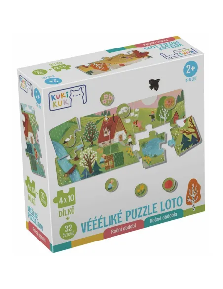 KukiKuk Véééliké Puzzle loto Roční období