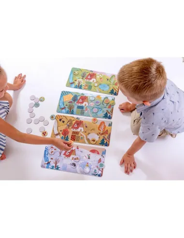KukiKuk Véééliké Puzzle loto Roční období